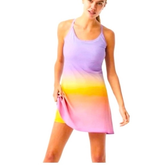 Outdoor Voices Purple and Pink Gradient Dress - Picture 9 of 9